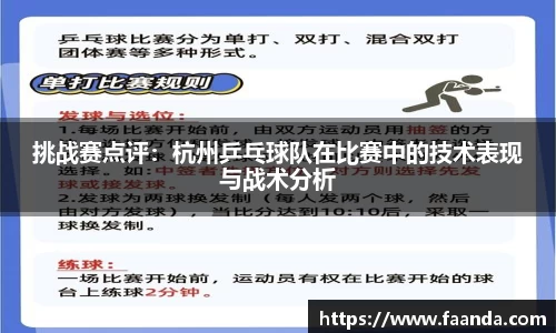 挑战赛点评：杭州乒乓球队在比赛中的技术表现与战术分析